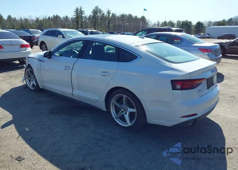 2018 Audi A5 2.0T Premium from USA, damaged, VIN WAUENCF5XJA129352